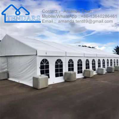 Tenda Marquee untuk pesta pernikahan Gereja Putih yang tahan lama untuk hotel / acara luar ruangan / pameran