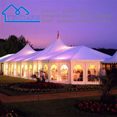 Tenda Tenda Acara Kustom Luar Ruangan Penutup PVC Pernikahan, Pesta, Acara, Gudang, Dll