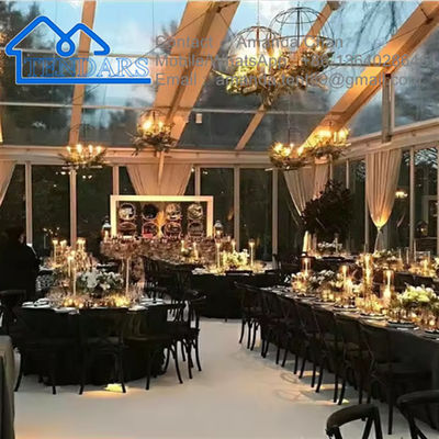 Waterproof / Fire / Flame Retardant Aluminium Transparan Pesta Pernikahan Canopy Marquee Tent Dijual