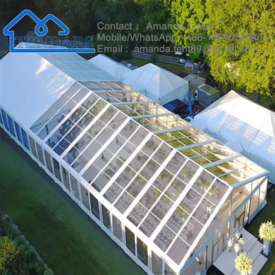 Double Coated PVC Marquees Frame Tent Exhibition Aluminium Tents Untuk Acara Pernikahan Pesta Dijual