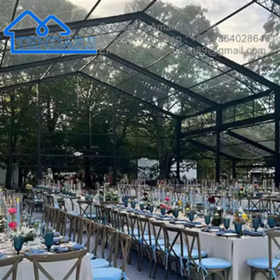 Outdoor Customized Color Tent Aluminium Alloy Besar Perkawinan Pameran Aktivitas Tenda