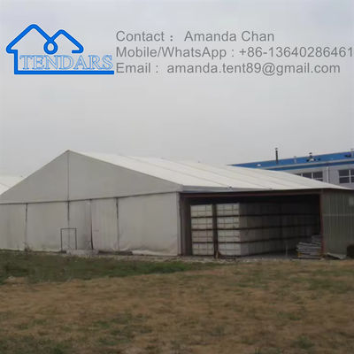 Struktur Aluminium Berkualitas Tinggi Pvc Cover Warehouse Tent Storage Dengan Harga Murah