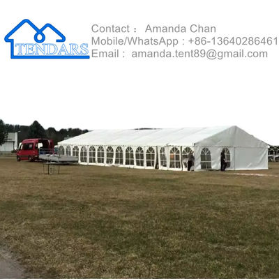 Harga Terbaik White Custom Industrial Tent Outdoor Warehouse Marquee Tent Untuk Penyimpanan