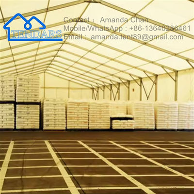 Harga Pabrik Besar Disesuaikan Gudang Sementara Tenda Gudang Aluminium Untuk Penyimpanan