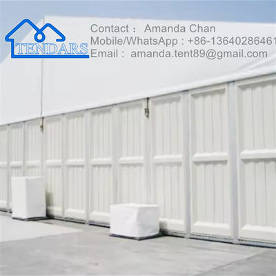 Jual Langsung Custom Waterproof Aluminium Storage Warehouse Tent Tenda Lembar Ganda