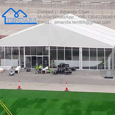 Fire Retardant Ukuran Disesuaikan Industri Storage Marquee