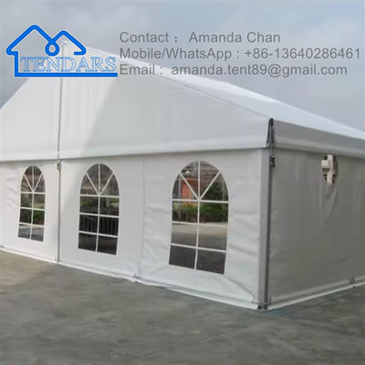 Tenda Acara Aluminium Mewah Tenda Penyimpanan Sementara Luar Ruang Tenda Partai Marquee
