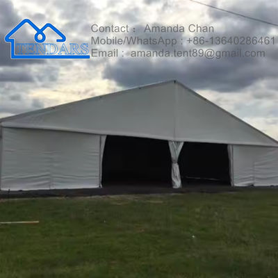 White Aluminium Warehouse Tent Storage Tents Bangunan Tent Terisolasi