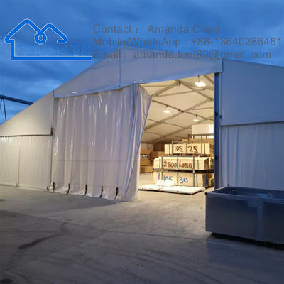 Harga Pabrik Kanopi PVC Luar dengan tenda penyimpanan besar untuk gudang dan garasi untuk dijual