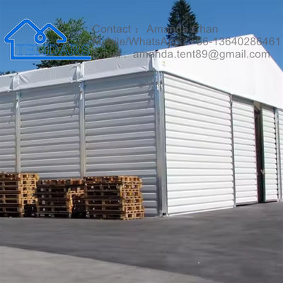 Heavy Duty Aluminium Frame Besar Waterproof / Fireproof / Self-cleaning di luar tenda penyimpanan