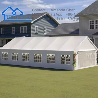 Outdoor Warna& Ukuran Custom Heavy Duty Waterproof Gereja Pesta Pernikahan Marquee Tents Untuk Acara