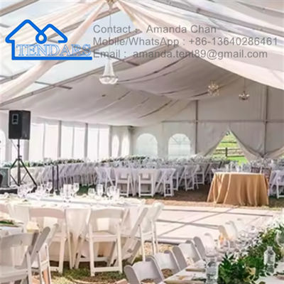 Nice Beautiful Custom Aluminium Frame Party Tent tahan air mata
