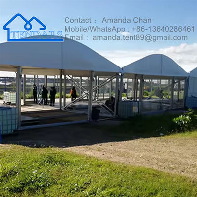 Luxury Aluminium Big Marquee Tent Wedding Canopy Pavilion Untuk Acara Pesta Luar Ruang
