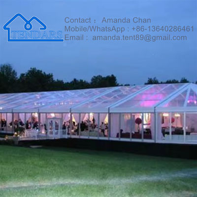 Hot Sale Heavy Duty Aluminium Alloy Clear Span Tenda Pesta Untuk Acara Luar Ruang