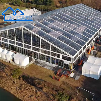 Heavy Duty Aluminium PVC Transparan Marquee Custom Wedding Party Event Tent Komersial
