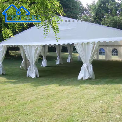 Tenda acara luar ruangan besar yang disesuaikan Struktur aluminium Tenda pernikahan Tenda Marquee