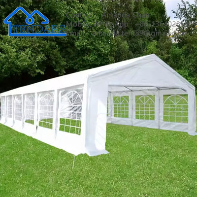 Mudah Menginstal Desain Struktur Kanopi Acara Pesta Tenda Tenda Pernikahan Putih Luar Ruangan