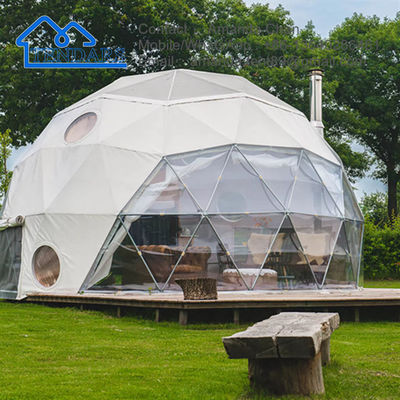 Outdoor Geodetic Dome Factory Harga Terendah Trade Show Tent Pvc Luxury Dome Tent Untuk Dijual