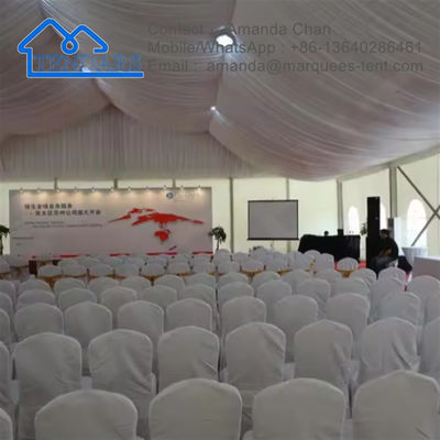 Tenda Luar Ruang Tenda Marquee Dengan Dinding Sisi Untuk Acara Tenda Pesta Pernikahan