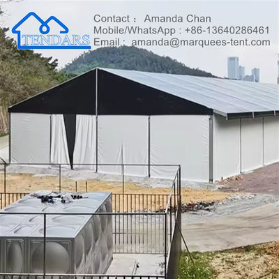 Tenda penyimpanan tahan air Tenda gereja PVC untuk acara pesta pernikahan di luar ruangan