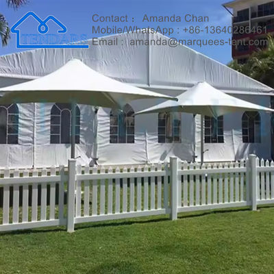 Tenda Marquee Pvc Aluminium Alloy Besar Tenda Gudang Industri Besar Luar Ruang