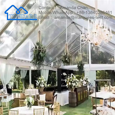 Kerangka Aluminium Bertujuan Berat Tenda Acara Gereja Besar Tenda Pernikahan Luar Ruang Tenda Marquee