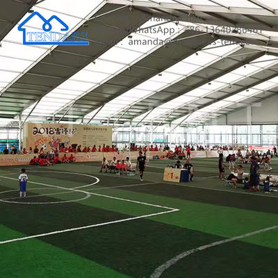 Lapangan Sepak Bola Tutup Aluminium Frame Gereja Event Tent Untuk Olahraga Outdoor
