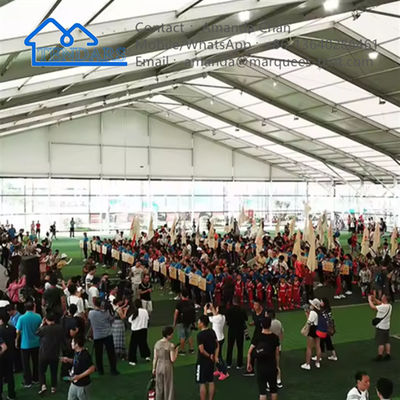 Aluminium Frame Sport Tent A-Shaped Roof Tent Untuk Basketball Football Tennis dll