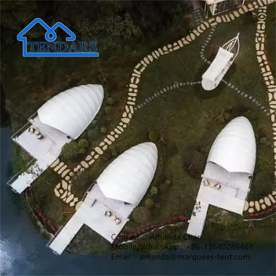 Outdoor Camping Shell Shade Tents House Resort Luxury Tent Untuk Glamping