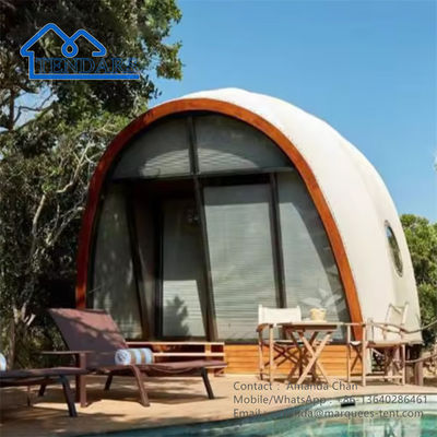 PVDF Cover Resort Shell Glamping Tent Tent Camping Outdoor