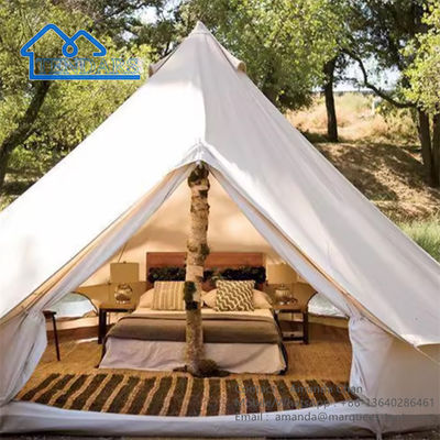 Tenda Piramida Besar Kain Oxford Tahan Air Khusus Untuk Rumah Luar Ruangan