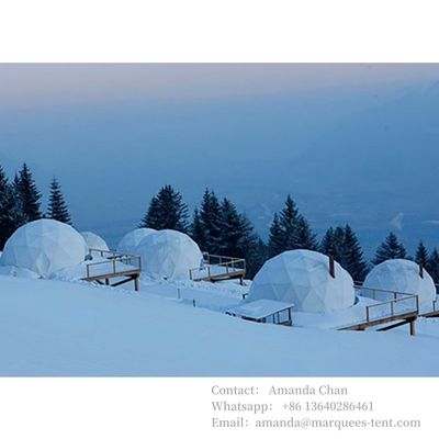 Outdoor Luxury Living Resort Dome Tent Galmping Dome Clear PVC House Taman Tent Untuk Acara