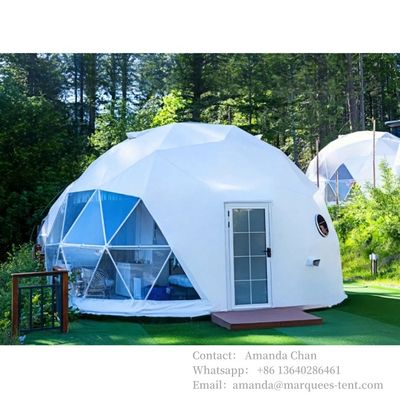 Luxury 5 Star Safari 2 Orang Living Camping Resort Dome Hotel Glamping Tent Untuk Pameran, Acara