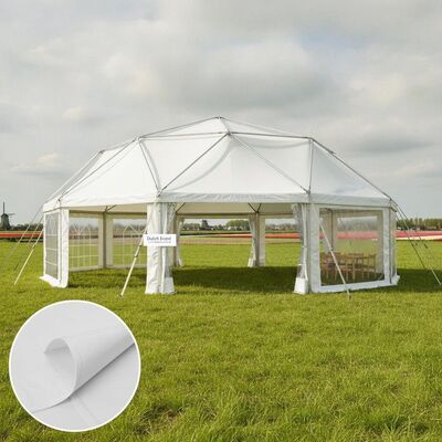 Tenda Tenda Pesta Aluminium Tahan Air Premium Penutup PVC untuk Penyewaan Acara Luar Ruangan Belanda
