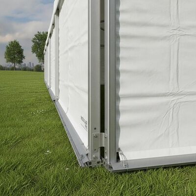 Sistem Tenda Tenda Pesta Modular yang Dapat Diperluas Sambungan Talang Kedap Air Bingkai Aluminium Teluk 3m untuk Armada Penyewaan Acara