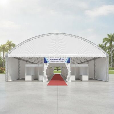 Heavy Duty PVC Party Marquee Tent Thailand Pameran Acara Komersial Pameran Perdagangan Canopy Shelter